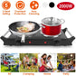 2000W Dual Burner Electric Hot Plate – 5 Heat Levels