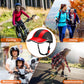 Adjustable Safety Bicycle Helmet with Sun Visor