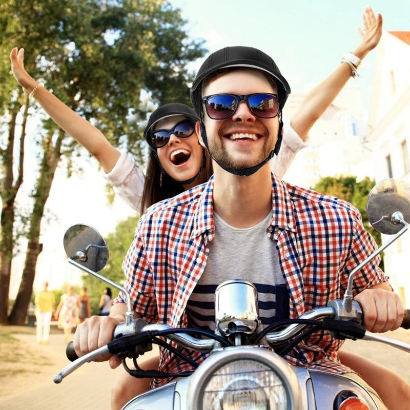 Adjustable Safety Bicycle Helmet with Sun Visor