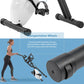 Folding Exercise X-Bike with 16-Level Resistance & Backrest