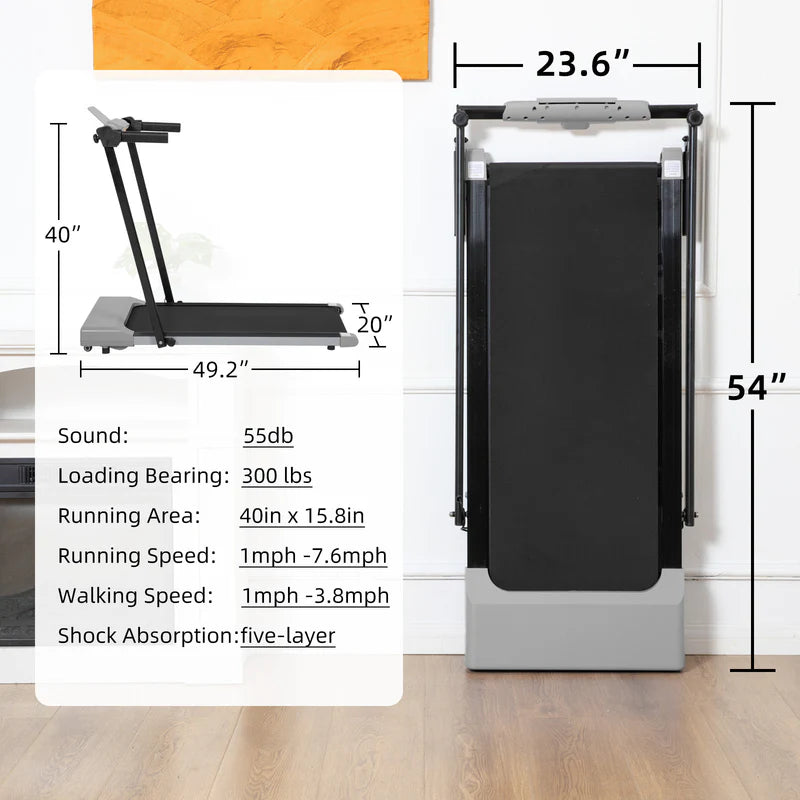 Treadmills For Home, Treadmill With LED For Walking & Running