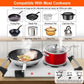 2000W Dual Burner Electric Hot Plate – 5 Heat Levels
