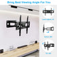 Full Motion TV Wall Mount for 37–70" TVs (VESA 600×400)