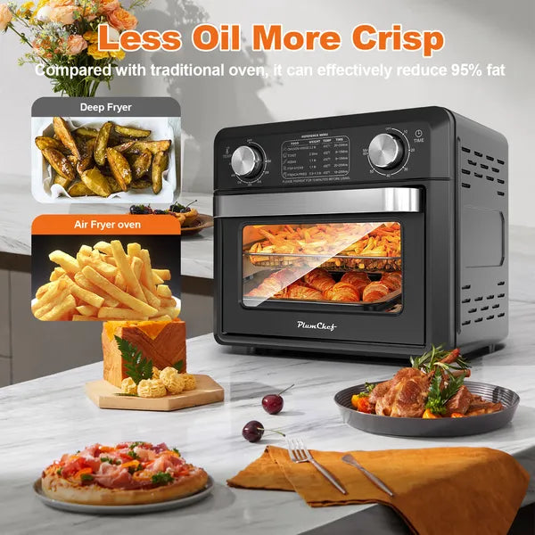 11QT Compact Air Fryer Toaster Oven – 1000W
