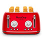 4 Slice Retro Toaster with Warming Rack