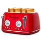 4 Slice Retro Toaster with Warming Rack